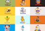 design an original hand drawn cartoon mascot character